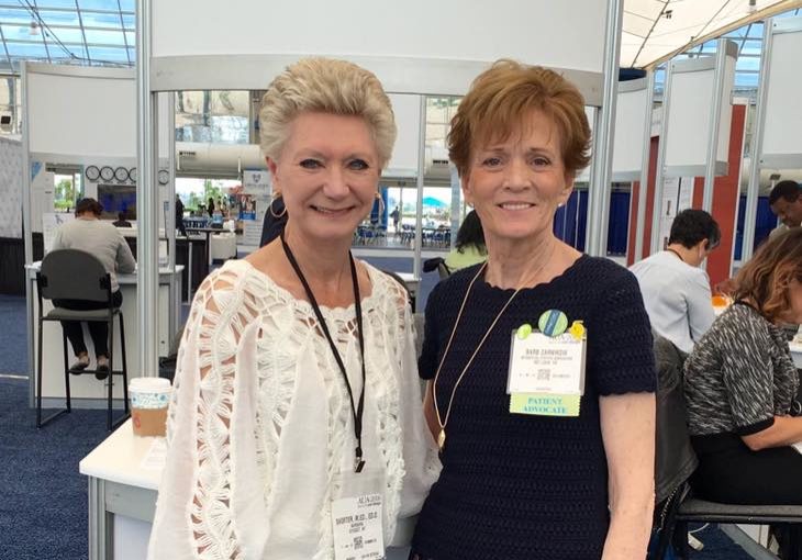 ICA Medical Advisory Board Member, Barbara Shorter and ICA Board Co-Chair, Barb Zarnikow