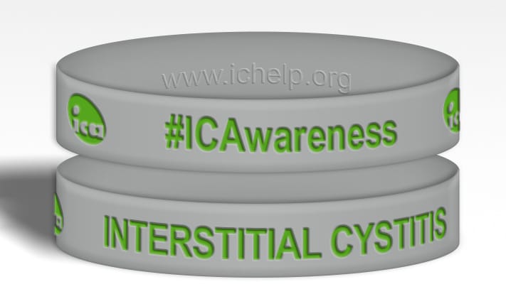 ICAwareness Wristband Gray