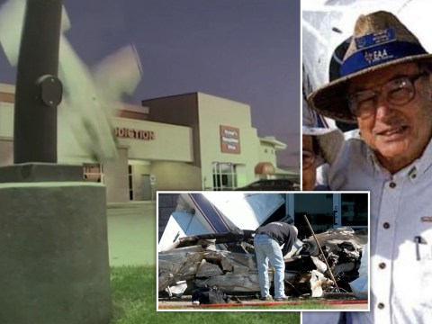 Plane crashes outside mall killing elderly pilot flying to family Thanksgiving