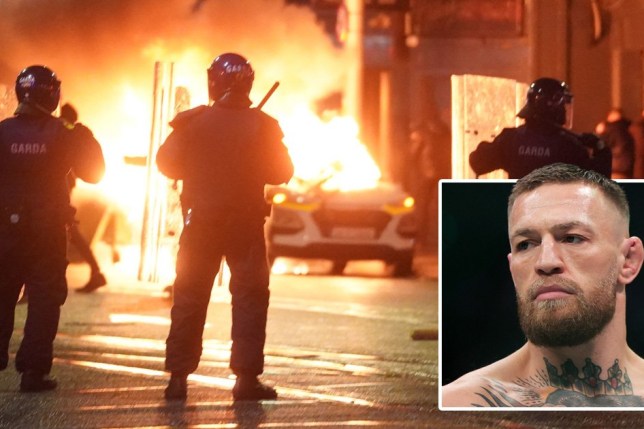 Conor McGregor has spoken out following the knife attack in Dublin (Picture: PA; Getty)