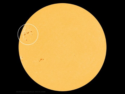 Earth facing blackouts from 120,000-mile wide angry sunspots firing solar storms