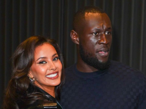 Maya Jama and Stormzy walk hand in hand for first public appearance as reunited couple