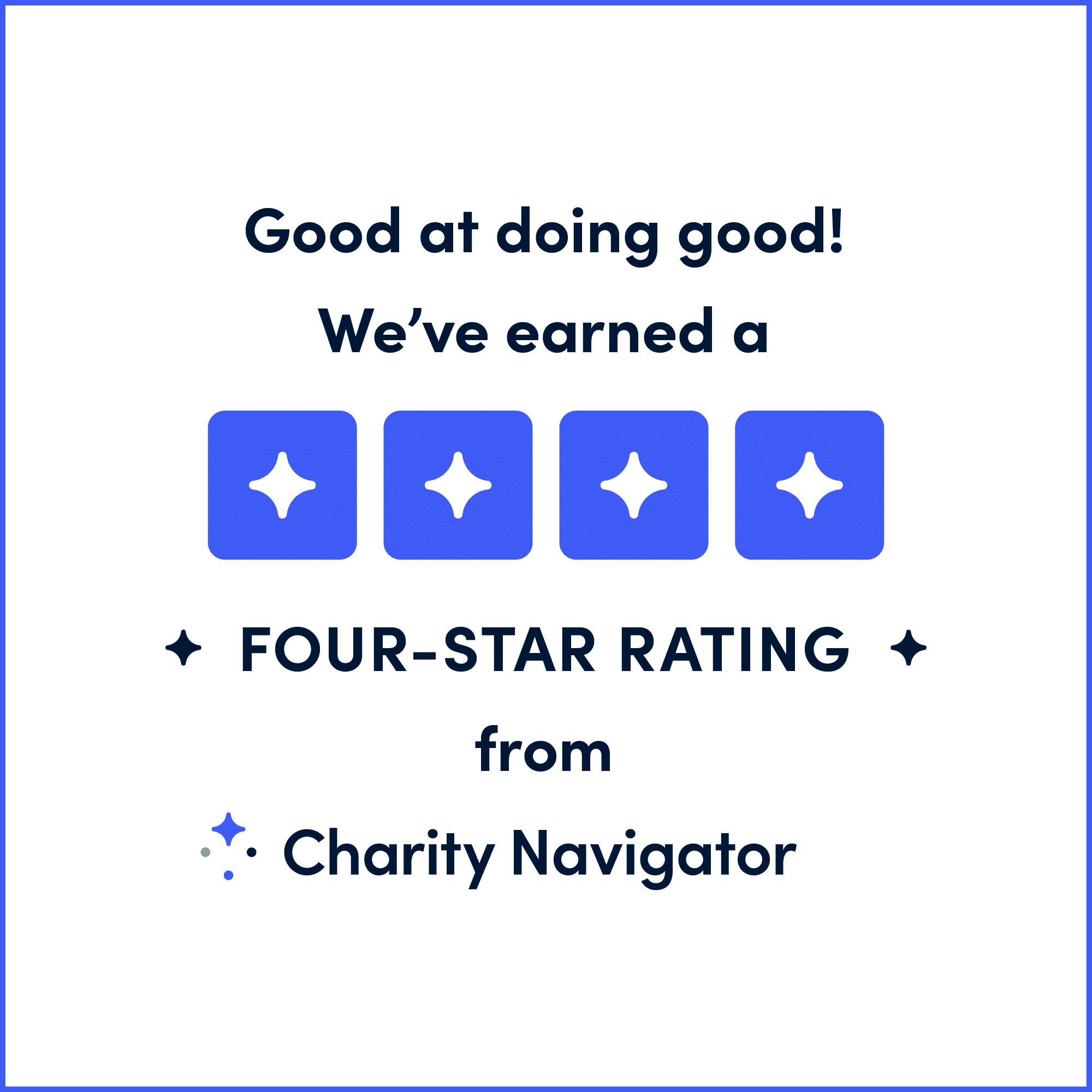 Four Star Rating Social Good